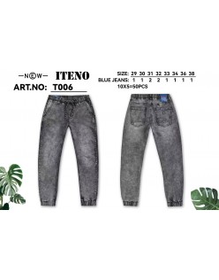 T006 Men’s Gray Denim Jeans