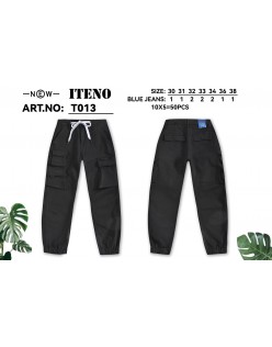 T013 Men’s Black Denim Jeans