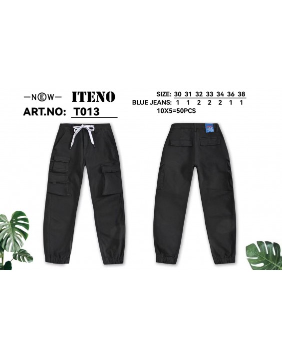 T013 Men’s Black Denim Jeans