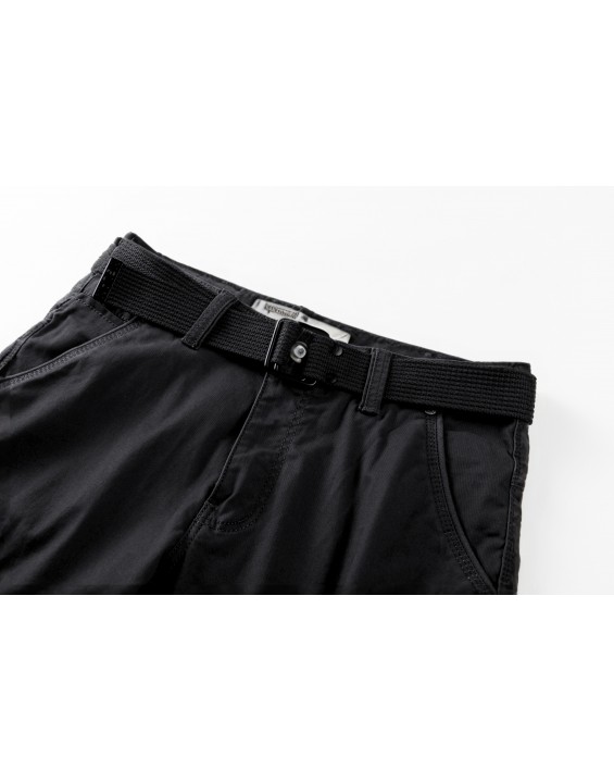 Men’s Straight-Leg Multi-Pocket Cargo Pants – European Best Seller (Color: Black | 12 Pieces per Pack | €156 per Pack)