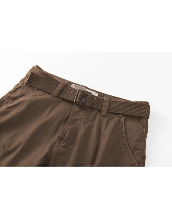 Men’s Straight-Leg Multi-Pocket Cargo Pants – European Best Seller (Color: Brown | 12 Pieces per Pack | €156 per Pack)