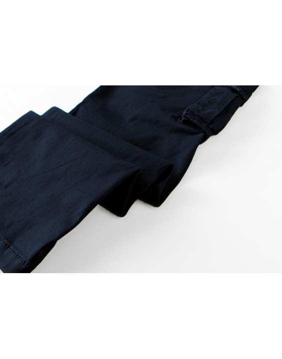 Men’s Straight-Leg Multi-Pocket Cargo Pants – European Best Seller (Color: Blue | 12 Pieces per Pack | €156 per Pack)