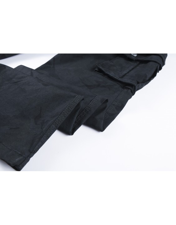 2096-1 Men’s Black Cargo Pants  Sold in packs of 12. Price shown is for the full pack (12 pieces). – Classic Straight-Leg Tactical Trousers with Pockets