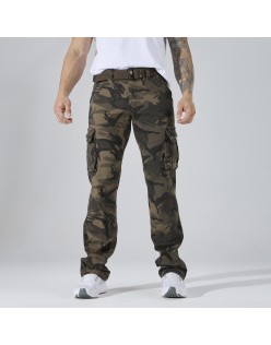 2096-2 Men’s Yellow Camo Cargo Pants. Sold in packs of 12. Price shown is for the full pack (12 pieces). – Straight-Leg Tactical Combat Trousers with Multi Pockets