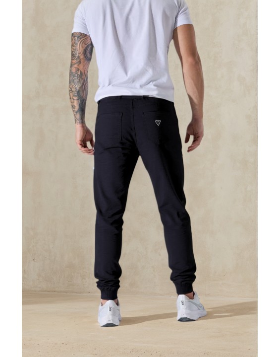 8995-1 Men’s Black Cargo Pants