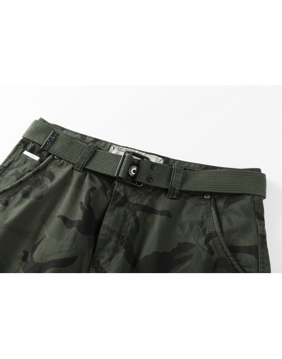 Men’s green Camo Cargo Pants. Sold in packs of 12. Price shown is for the full pack (12 pieces). – Straight-Leg Tactical Combat Trousers with Multi Pockets