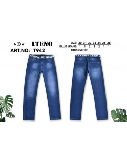 T942 Men's Straight Fit Jeans | Best-Selling Wholesale Denim with High Reorder Rate & Premium Quality